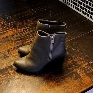 Brown Heeled Boots